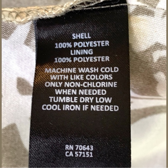 JESSICA HOWARD GUN METAL & WHITE FIT-FLARE SLEEVELESS FLORAL DRESS. WOMEN SZ 10 - Picture 8 of 9